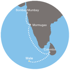 Itinerariu Croaziera Maldive, Sri Lanka, India - Costa Cruises - Costa neoRiviera - 7 nopti
