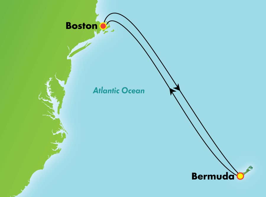 Itinerariu Croaziera Insulele Bermude - Norwegian Cruise Line - Norwegian Gem - 7 nopti