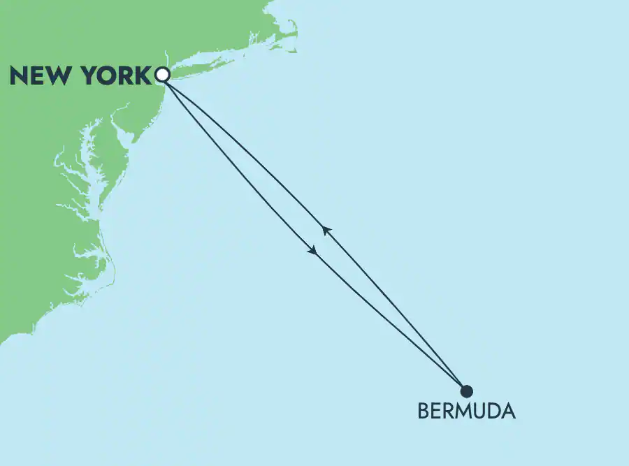 Itinerariu Croaziera Bermuda - Norwegian Cruise Line - Norwegian Getaway - 7 nopti