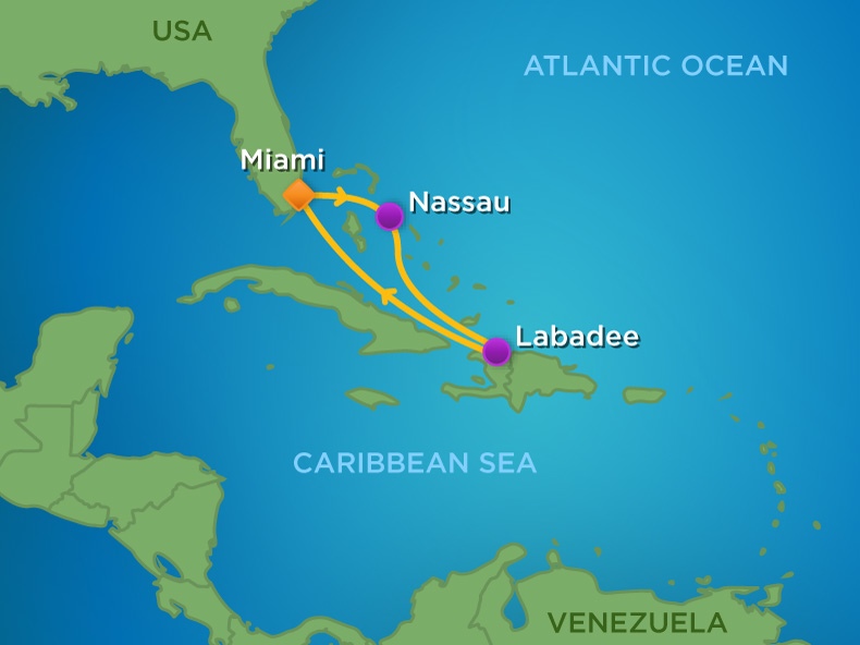 Itinerariu Croaziera Craciun in Vestul Caraibelor - Royal Caribbean - Explorer of the Seas - 5 nopti