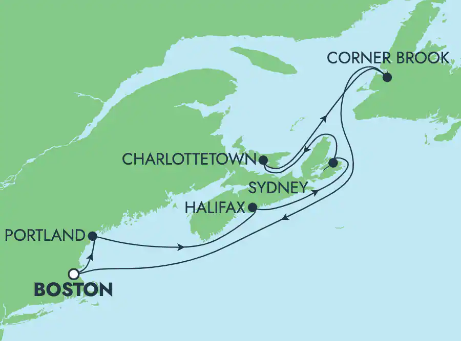 Itinerariu Croaziera Canada & Noua Anglie - Norwegian Cruise Line - Norwegian Jade - 7 nopti
