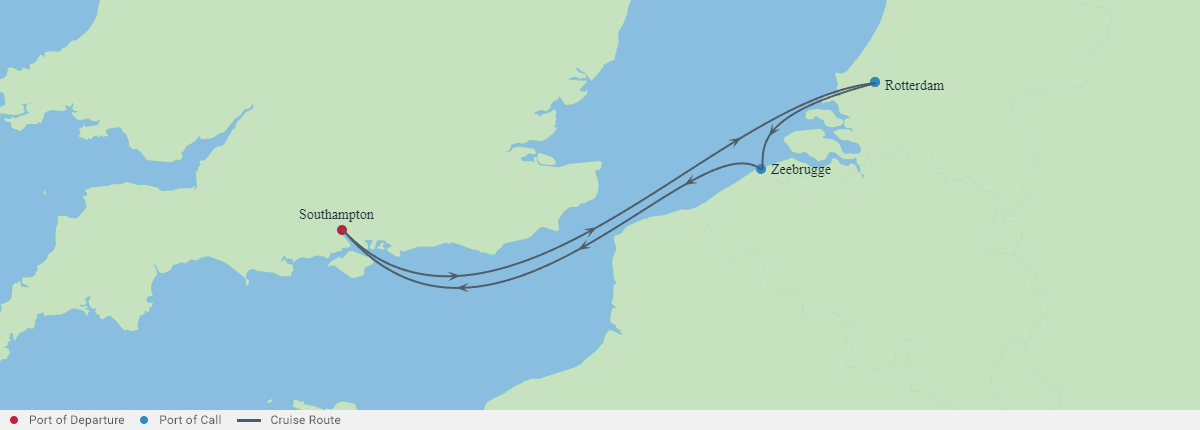 Itinerariu Croaziera Nordul Europei - Celebrity Cruises - Celebrity Apex - 4 nopti