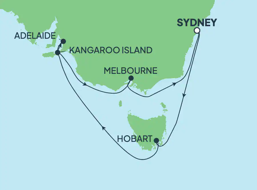 Itinerariu Croaziera Australia & Noua Zeelanda - Norwegian Cruise Line - Norwegian Spirit - 11 nopti