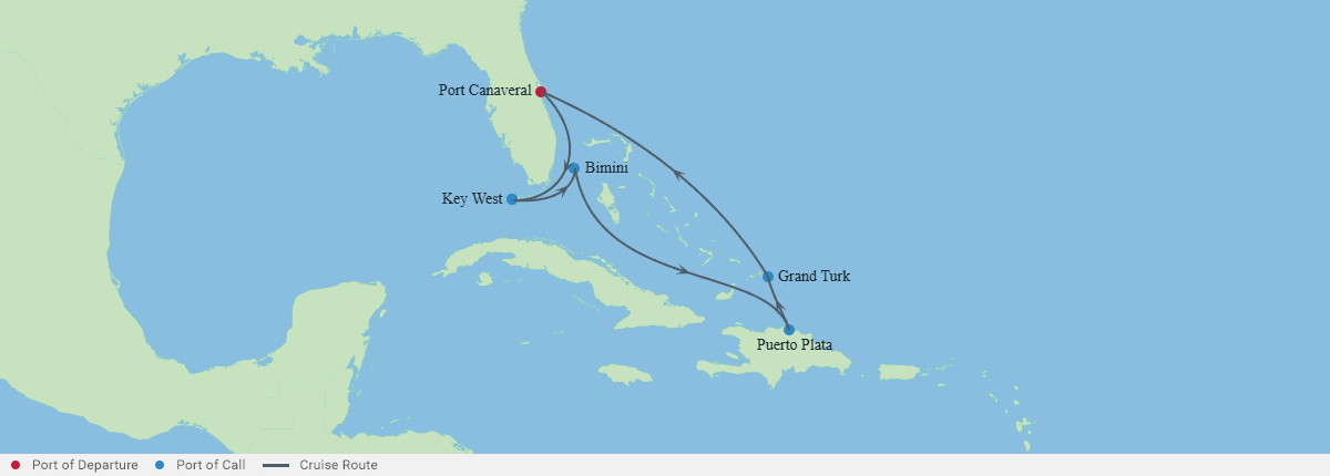 Itinerariu Croaziera Caraibe & Bahamas - Celebrity Cruises - Celebrity Apex - 7 nopti