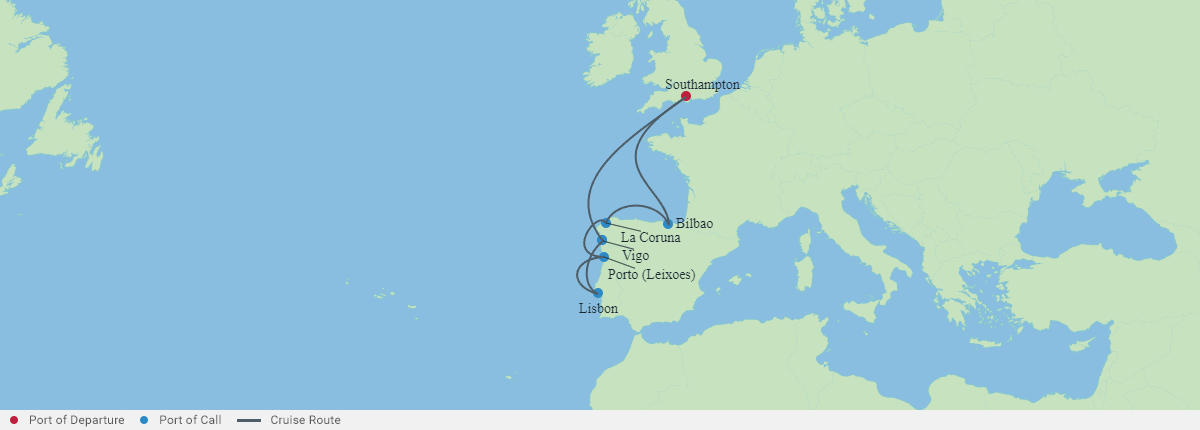 Itinerariu Croaziera Oc.Atlantic - Celebrity Cruises - Celebrity Apex - 8 nopti