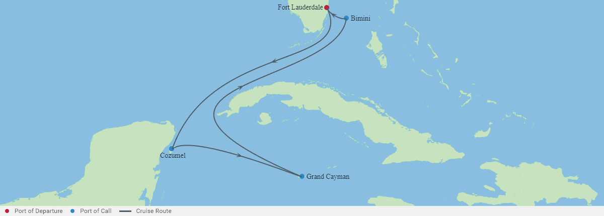 Itinerariu Croaziera Revelion in Caraibe - Celebrity Cruises - Celebrity Silhouette - 6 nopti