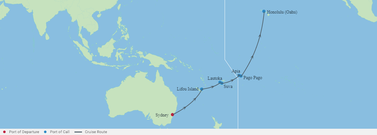 Itinerariu Croaziera Transpacific - Celebrity Cruises - Celebrity Solstice - 15 nopti