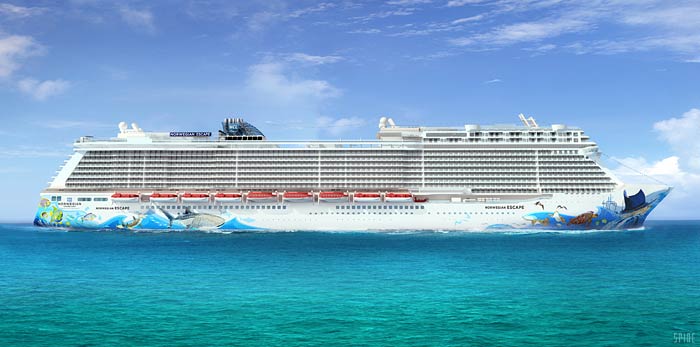 Poza vas de croaziere Norwegian Escape