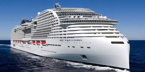 Black week MSC Cruises - MSC World Europa
